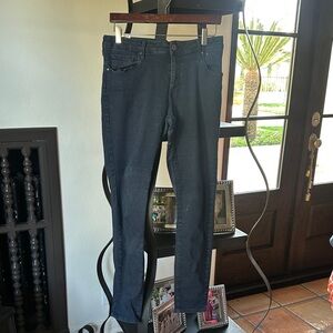 Mavi Women's Dark Blue Straight Leg Jeans